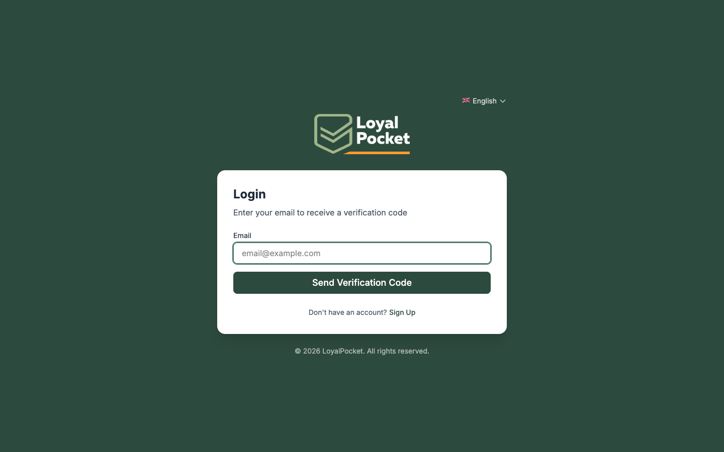 Login Page
